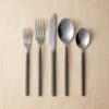 20-Piece Abe Brushed Black Flatware Set -Nesto Store AbeBrshdBlkFlatware20PcSSHS19