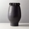 Acadia Black Ceramic Vase 2 Acadia Black Ceramic Vase -Nesto Store AcadiaBlackVaseSHF20