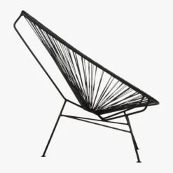 Acapulco Black Outdoor Chair 16 Acapulco Black Outdoor Chair -Nesto Store AcapulcoLoungeChairBlackSDS17