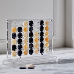 Acrylic Four In A Row Board Game -Nesto Store AcrylicFourinARowNV20 1x1