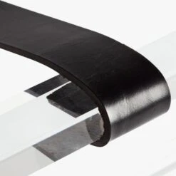 Acrylic And Leather Luggage Rack -Nesto Store AcrylicNLeatherLuggageRackAVS18