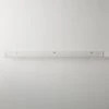Clear Acrylic Wall Shelf 36" 2 Clear Acrylic Wall Shelf 36" -Nesto Store AcrylicWallLedge36inSHF19