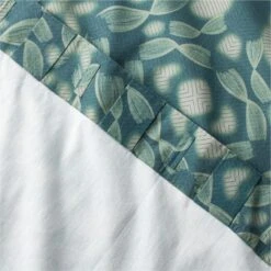 Adirex Blue Organic Cotton Window Curtain Panel 48''x84'' -Nesto Store AdirexBlOgCtn96CrtnPanelAV3SHS23