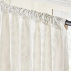 Adirex Neutral Organic Cotton Window Curtain Panel 48''x84'' -Nesto Store AdirexNtOgCtn96CrtnPanelAVSHS23