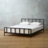 Alchemy Matte Black Queen Bed -Nesto Store AlchemyBedQueenMatteBlackSHS16 1x1