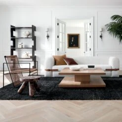 Jaxx Red Marble Side Table Short -Nesto Store AlessoSnowFoldOutSleeperSofaJL21 1x1 1