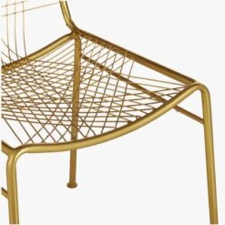 Alpha Brass Metal Chair -Nesto Store AlphaBrassChairAVS16