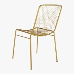 Alpha Brass Metal Chair -Nesto Store AlphaBrassChairRev3QS16