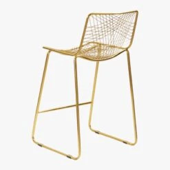 Alpha Brass Counter Stools Set Of 2 12 Alpha Brass Counter Stools Set Of 2 -Nesto Store AlphaBrssCountrStool24in3QAVS17