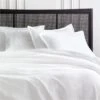 Alto Organic Cotton White Duvet Cover And Shams -Nesto Store AltoFQDuvetOrgCttnWhiteSHF21