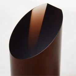 Dark Amber Acrylic Bookend 7 Dark Amber Acrylic Bookend -Nesto Store AmberAcrylicBookendAVSHF23