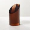 Dark Amber Acrylic Bookend -Nesto Store AmberAcrylicBookendSHF23