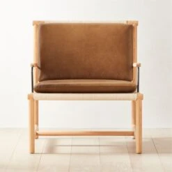 Anacapa Saddle Leather Lounge Chair