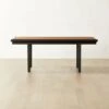 Anacapri Rectangular Walnut Dining Table -Nesto Store AnacapriRectWalnutTblSHF22