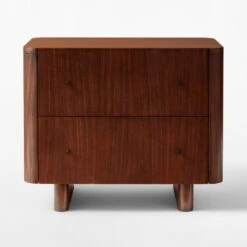 Andora 2-Drawer Wood Nightstand 12 Andora 2-Drawer Wood Nightstand -Nesto Store AndoraWoodNightstandSOSSS22