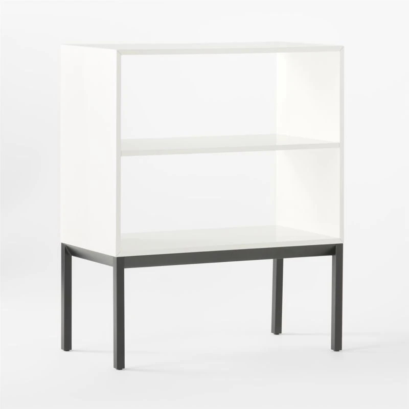Aptum White Metal Bookcase 6 Aptum White Metal Bookcase - Image 4