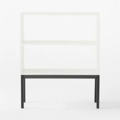 Aptum White Metal Bookcase 16 Aptum White Metal Bookcase -Nesto Store AptumModBookshelfSOSSF21