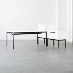 Aptum White Metal Bookcase 23 Aptum White Metal Bookcase -Nesto Store AptumModularGroup2AVFHF21