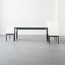 Aptum White Metal Bookcase 24 Aptum White Metal Bookcase -Nesto Store AptumModularGroup3FHF21