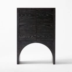 Augusta Black Entryway Cabinet -Nesto Store ArcBlkEntrywayCabinetSOSSS22
