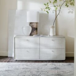 Ruff White Porcelain Vase 15 Ruff White Porcelain Vase -Nesto Store ArcherLacqueredLinenLowJN21 1x1