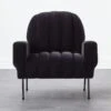 Ardis Black Chair -Nesto Store ArdisBlkVelvetChairLucaSHS21 1x1