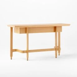 Arroyo Oak Wood Console Table -Nesto Store ArroyoConsoleTable3QBSSS22