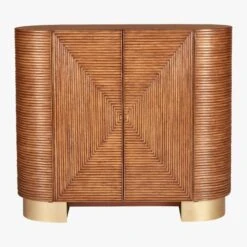 Avalon Rattan Bar Cabinet -Nesto Store AvalonRattanBarS18
