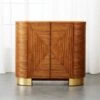 Avalon Rattan Bar Cabinet