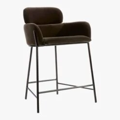 Azalea Mink Counter Stool -Nesto Store AzaleaCounterStl24inMink3QS19 1