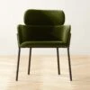 Azalea Green Velvet Chair Set Of 4 1 Azalea Green Velvet Chair Set Of 4 -Nesto Store AzaleaGrnVelvetChairSHS22 1