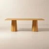Bancroft Rectangular Oak Wood Dining Table -Nesto Store BancroftRect90inTableSHF23