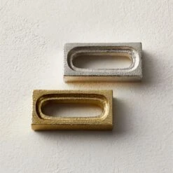 Barre Gold Napkin Rings Set Of 8 -Nesto Store BarreNapkinRingGroupFHF21 1