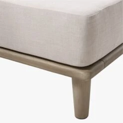 Baixa 3-Piece Wood Outdoor Patio Sectional Sofa -Nesto Store BaxiaWoodLoveseatAVS20