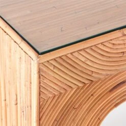 Bayu Rattan Desk With Drawer -Nesto Store BayuRattanDeskAVSSS22