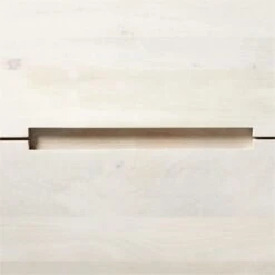 Beaufort 4-Drawer Whitewashed Wood Dresser -Nesto Store BeaufortBlchdWdLowDrssrAVSSS21