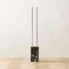 Bellamy Marble And Polished Stainless Steel Coat Rack 1 Bellamy Marble And Polished Stainless Steel Coat Rack -Nesto Store BellamyMrblNSSCoatRackSHF22