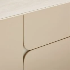 Benoit Enameled White Wood Credenza -Nesto Store BenoitCredenzaAVSSF22