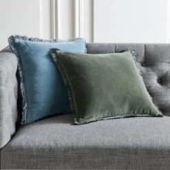 Bettie Forest Green Throw Pillow With Down-Alternative Insert 16" -Nesto Store BettiePillowGroupFHF21