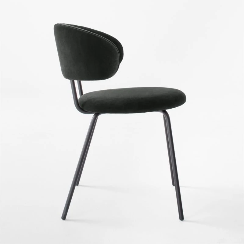 Birba Black Velvet Dining Chair 7 Birba Black Velvet Dining Chair - Image 5