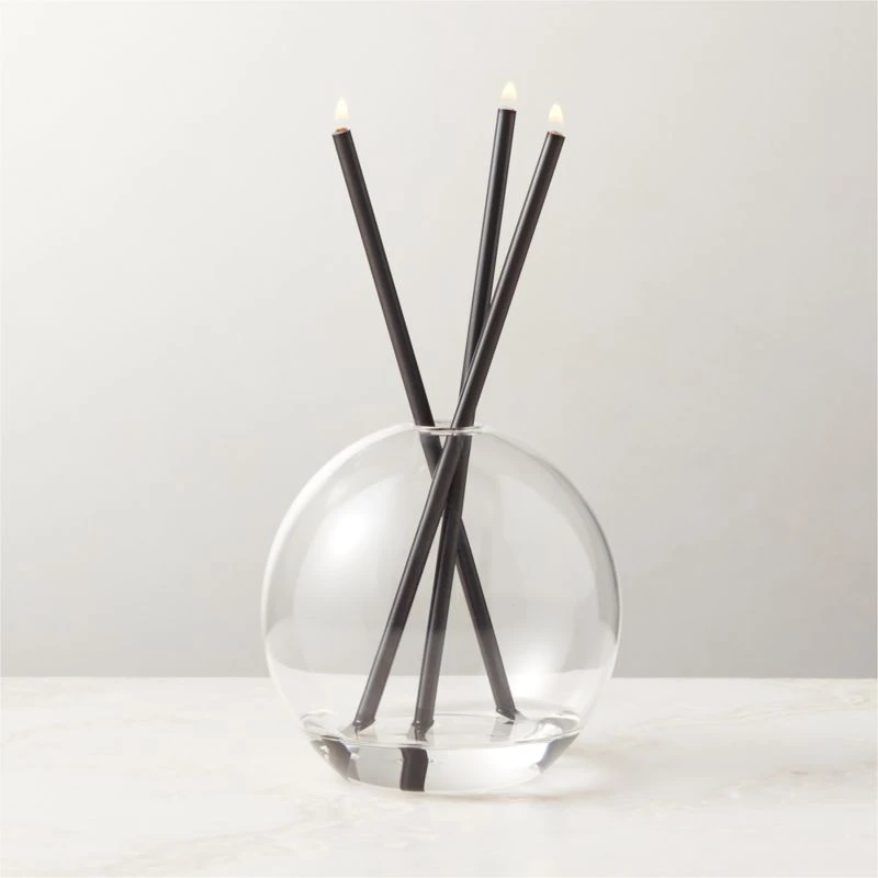 Everlasting Black Candlesticks Set Of 3 4 Everlasting Black Candlesticks Set Of 3 - Image 2