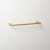 Blaine Brushed Brass Towel Bar 18" 2 Blaine Brushed Brass Towel Bar 18" -Nesto Store BlaineBrdBrsTowelBar18inSHF21