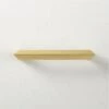 Blaine Brushed Brass Handle 4"