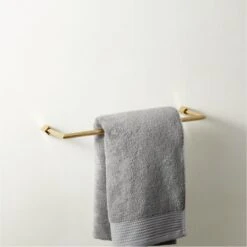 Blaine Unlacquered Brass Towel Bar 18'' 10 Blaine Unlacquered Brass Towel Bar 18'' -Nesto Store BlainePldUnldBsTwlBr18inAV2SHF22