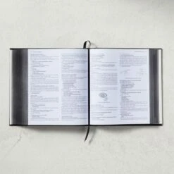 'Joy Of Cooking' Cookbook, Black Leather Edition 8 'Joy Of Cooking' Cookbook, Black Leather Edition -Nesto Store BlkLthrJoyOfCookingBkHolAV2SHF20