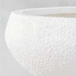 Boka White Concrete Indoor/Outdoor Planter Bowl Small -Nesto Store BokaWhitePlanterBowlSmAV2SHS23