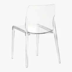 Bolla Clear Dining Chair -Nesto Store BollaAcrylicChair3QBF18