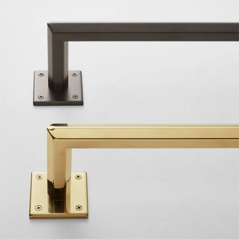 Bolt Matte Black Blackout Curtain Rod 28"-48"x1.25" 4 Bolt Matte Black Blackout Curtain Rod 28"-48"x1.25" - Image 2