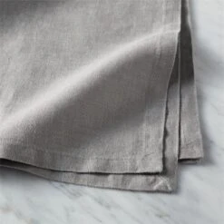 Bolt Grey Linen Napkin Set Of 4 -Nesto Store BoltLinenNapkinGray20x20inROF16