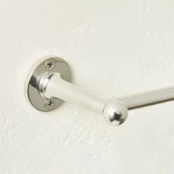Boule-Inspired Polished Nickel Towel Bar 18" -Nesto Store BouleInspPlhdNklTwlBr18inAVSHF21